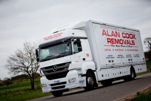 Britannia Alan Cook Removals Lorries