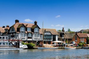 The Swan Hotel in Horning, Norfolk with river frontage